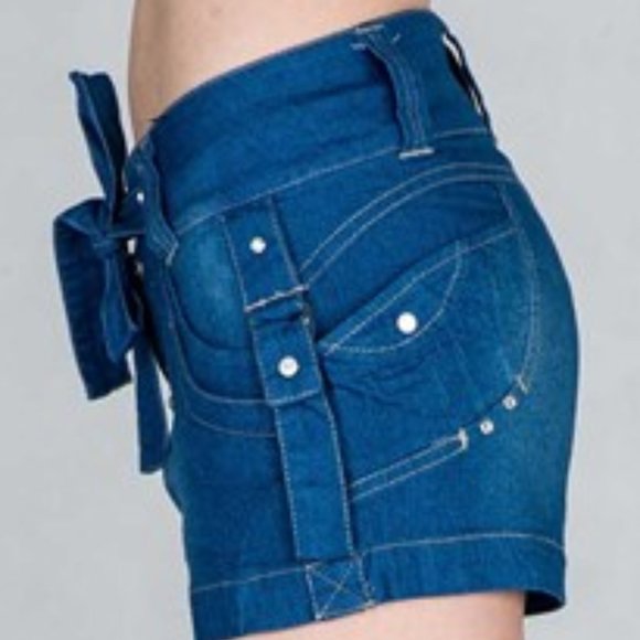 Denim Shorts - Picture 2 of 4